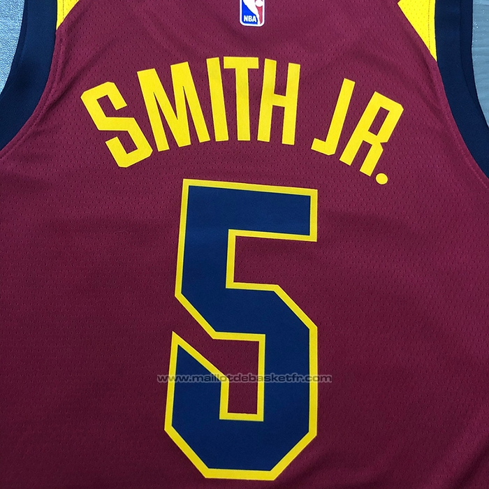 Maillot Cleveland Cavaliers Dennis Smith Jr. #5 Icon 2018 Rouge
